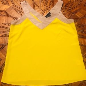 attention semi-sheer tank